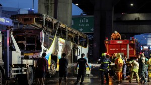 Feuerinferno in Schulbus – mehr als 20 Tote in Thailand