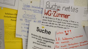 Studierende in Wohnungsnot