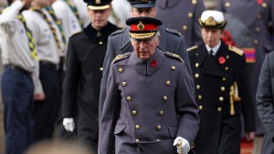 König Charles III. erinnert in London an gefallene britische Soldaten