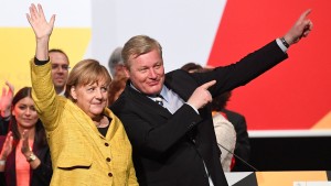 Image-Suche im Merkel-Dilemma