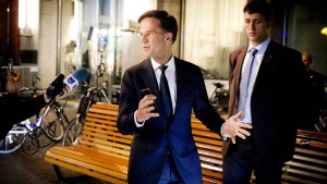 Rutte hängt Rechtspopulisten ab