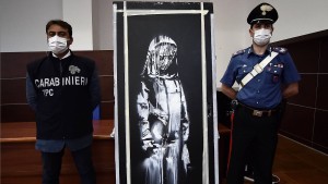 Gestohlenes Banksy-Kunstwerk aufgetaucht