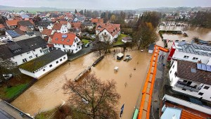 Wenn die Hochwassergefahr konkret ist