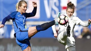 Deutsche Fußballfrauen weiter sieglos