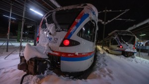 Neue starke Schneefälle in Oberbayern erwartet