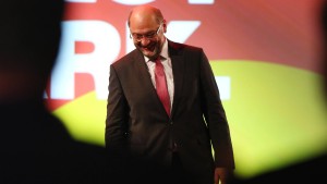 Schulz: Dann bist du erst einmal down