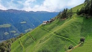 Plötzlich ganz allein am Berg