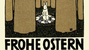 Der Hase hört ihr zu