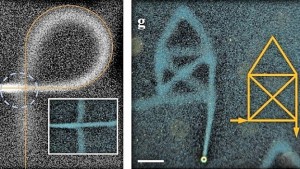 Forscher entwickeln Technik, um in Wasser zu schreiben