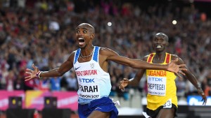 Mo Farah gewinnt Heimspiel über 10.000 Meter