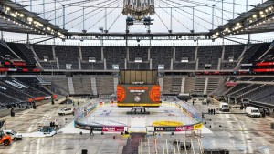 Eiszeit im Waldstadion