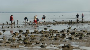 Fischen zu Fuß