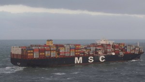 Warnmeldung für Borkum wegen verlorener Container