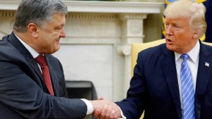 Ukrainischer Präsident soll für Treffen mit Trump bezahlt haben