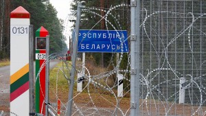 Litauen beginnt mit Bau von Grenzanlage