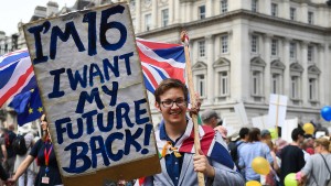 Zehntausende fordern neue Volksabstimmung über Brexit