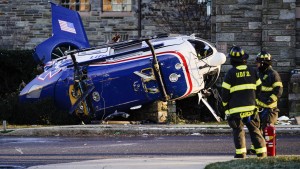 Hubschrauber mit Säugling an Bord nahe Philadelphia abgestürzt