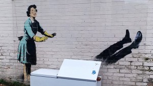 „Valentines Day Mascara“ von Banksy zu verkaufen