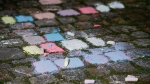 Bußgeldverfahren wegen Straßenkreidemalerei eingestellt