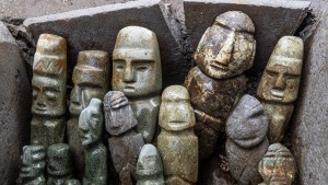 Archäologen finden in Mexiko bedeutende Azteken-Opfergabe