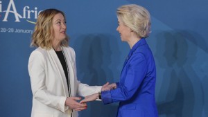 Meloni und von der Leyen sind Verbündete auf Zeit