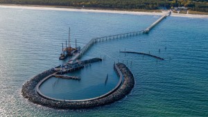 Längste Seebrücke der Ostsee wird eröffnet