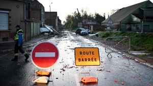 Mini-Tornado trifft Nordfrankreich