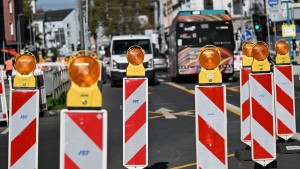 Baustellen sorgen in Städten für Frust