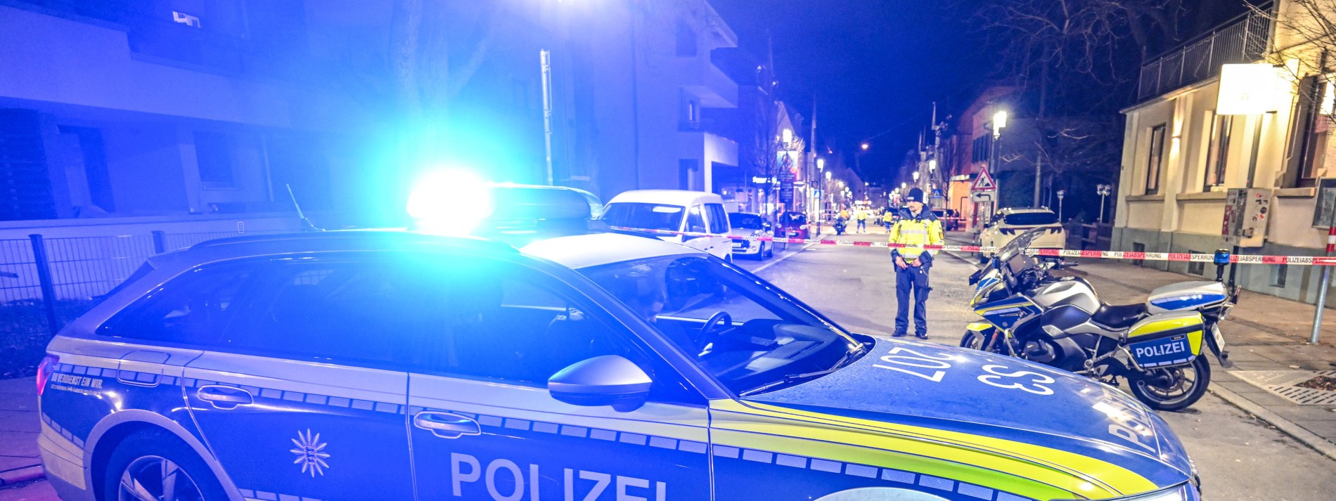 Mann „mutmaßlich durch Schuss“ schwerverletzt