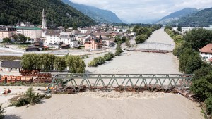 Tote bei schweren Unwettern in der Schweiz
