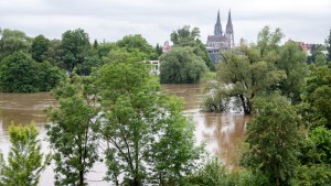 Das Hochwasser verlagert sich auf die Donau