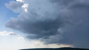 Unwetterartige Regenfälle und Hochwassergefahr