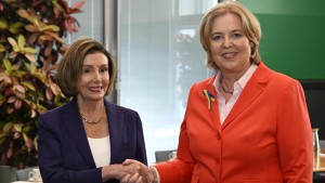 Nancy Pelosi zu Besuch in Berlin