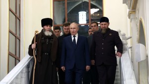 Putin zu Besuch in Tschetschenien