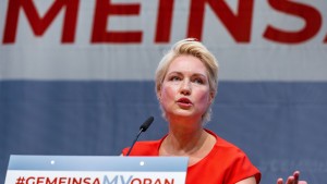 Schwesig als Landesvorsitzende bestätigt