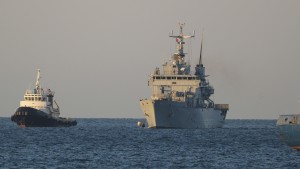 Schiff Libra nimmt Patrouillen im Mittelmeer wieder auf