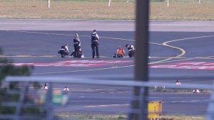 Habeck und Wissing verurteilen Flughafen-Blockade