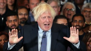 Boris Johnson springt Rishi Sunak zur Seite