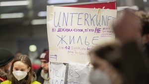 Deutschland will ukrainische Flüchtlinge unterbringen