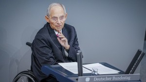 Schäuble beklagt „gezielten Angriff auf die CSU“