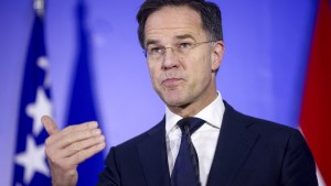 Die vier großen NATO-Staaten unterstützen Rutte