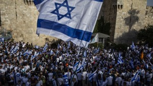 Gewalt bei „Flaggenmarsch“ in Jerusalem