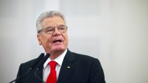 Politiker drängen Gauck zur Eile