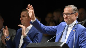 AfD-Chef Chrupalla will CDU halbieren