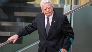 Gauck ruft CDU zur Zusammenarbeit mit der Linken auf