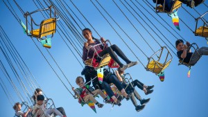 Volksfest als temporärer Freizeitpark