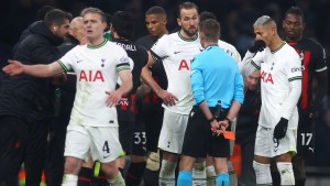 Tottenham scheidet nach Nullnummer aus