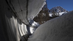 Italienisches Eis für italienische Winterspiele