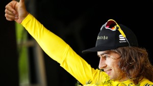 Swinging Sagan ist der Entertainer im Peloton