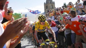 Bergankunft auf dem Mont Ventoux